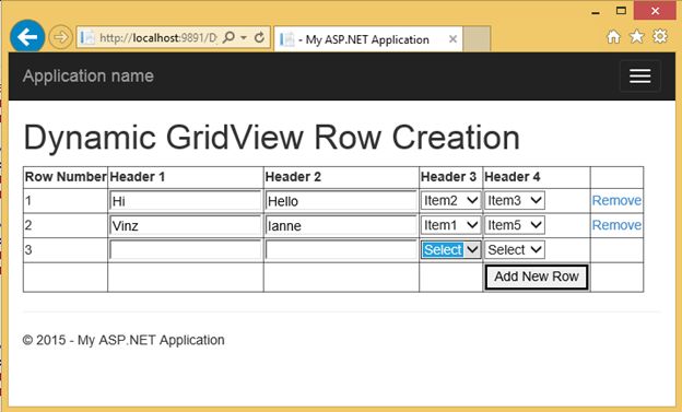 Dynamically Adding and Deleting Rows in GridView and Saving All